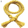 thumbnail image 1 of 2Pcs Couleur Unie Tissage Coton Lin Corde Rideau Tieback Titulaire Décor à la Maison, 1 of 8