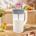 thumbnail image 4 of 3Pcs Mixing Pitcher for Drinks,Water Pitcher,Easy-Mix Juice Container,Angled Plastic Blades & Adjustable Mixer Plunger,3Pcs Mixing Pitcher for Drinks,Photo Color, 4 of 7