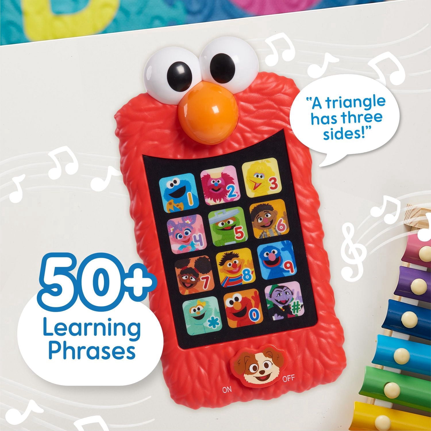 Sesame Street Learn with Elmo Pretend Play Phone, Learning and Education
