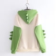 thumbnail image 3 of TIMIFIS Women's Casual Long Sleeve Drop Shoulder Oversized Pullover Hoodie Sweatshirt TopsFall, 3 of 7