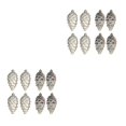 thumbnail image 1 of relayinert 8pieces Tree Decoration Eye-catching Pine Cone Decorations For Festive Champagne Gold 2Set, 1 of 6