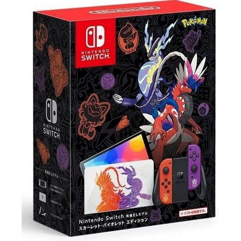 Nintendo Switch Console with Pokemon Scarlet & Violet Edition Joy
