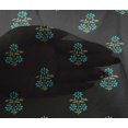 thumbnail image 4 of oneOone Viscose Chiffon Fabric Leaves & Floral Block Print Fabric BTY 42 Inch Wide, 4 of 5