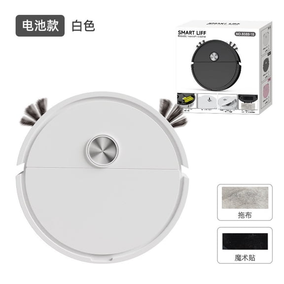 Smart Robot Vacuum Cleaner,3 In 1 Floor Cleaning Machine,Automatic Sweep Mop Tool,Powerful Dust Pet Hair Remove Toy,Multi Mode Intelligent Clean Toy,Auto Recharge Navigation Toy