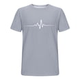 thumbnail image 4 of Plebaso T-shirt Graphique pour Hommes Été Manches Courtes T-Shirts Col Rond Chemises Décontractées Hauts de Plage Imprimés pour Hommes, 4 of 5