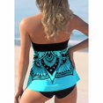 thumbnail image 2 of HAWEE Tankini Swimsuits for Women Plus Size Swimwear Tummy Control Two Piece Tank Tops Bathing Suits(S-5XL), 2 of 3