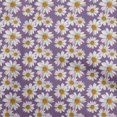 thumbnail image 1 of oneOone Velvet Purple Fabric Floral Sewing Craft Projects Fabric Prints By Yard 58 Inch Wide, 1 of 5