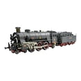 thumbnail image 1 of FashionCha Steam Train Toy Alloy Electric Locomotive Model Engine with Smoke Lights Realistic Sounds Interactive Movement Suitable for Christmas Party Home Colle Black, 1 of 8