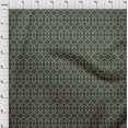 thumbnail image 3 of oneOone Cotton Cambric Fabric Geometric & Paisley Block Printed Fabric 1 Yard 56 Inch Wide, 3 of 4