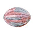 thumbnail image 4 of Thick Chunky Yarn Polyester Yarn for Knitted Blanket Mat Pet Beds Rug Making Blue Pink, 4 of 8