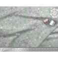 thumbnail image 2 of Soimoi Polyester Crepe Fabric Flower Artistic Printed Fabric 1 Yard 42 Inch Wide, 2 of 3