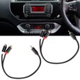 thumbnail image 1 of 1 Male To 2 Female  Cable, Subwoofer Y Adapter Cable Multipurpose    Low Loss  for Mixer for Home Theater, 1 of 8