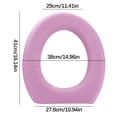 thumbnail image 2 of Boovnll Tool Kit, Household Toilet Seat Cushion All Year Round Universal Toilet Seat Ring Adhesive Foam High Foam Toilet Seat, Tool Set, Home Essentials, Household Essentials, 2 of 2