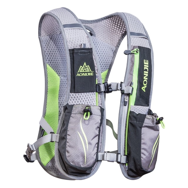 Hydration Backpack, 5.5L Running Hydration Vest, Breathable and Lightweight Marathon Trail Running Backpack for Cycling, Climbing and Hiking