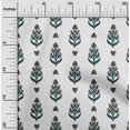 thumbnail image 1 of oneOone Cotton Flex Fabric Leaves & Paisley Block Print Fabric By Yard 40 Inch Wide, 1 of 4