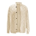thumbnail image 4 of Birdeem Mens Cardigan Sweaters with Buttonsmens Fashion Warm and Winter Solid Wool Knitted Sweater Button Cardigan Jacket, 4 of 4