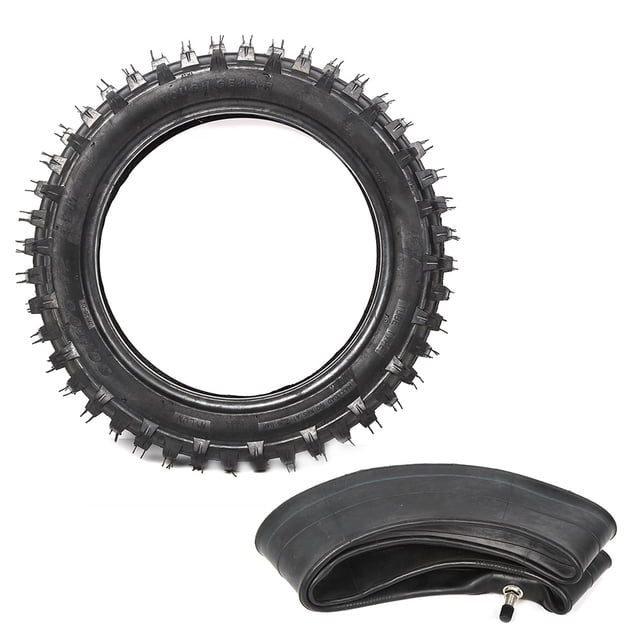 Motorcycle Tire Replacement 3.00-12 80/100-12 Motorcycle Rubber Tire Inner Tube Set Fits For Pit Dirt Bike M TR20