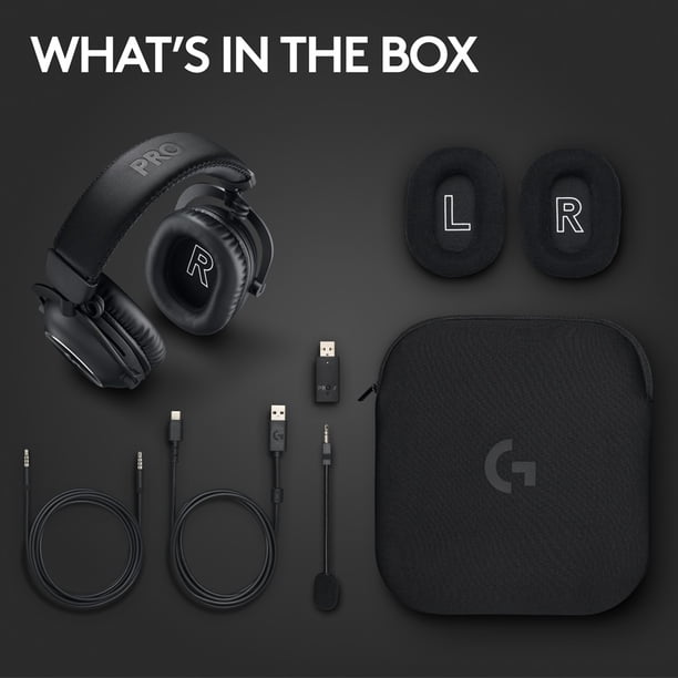 Logitech G PRO X 2 LIGHTSPEED Wireless Gaming Headset, Detachable