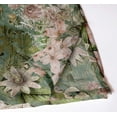 thumbnail image 2 of Vargottam Premium Cotton Muslin Napkins - Set of 12, 20-Inch Green Floral Design, Soft and Absorbent Cloth Napkins for Dining, Decor, Weddings, and Special Occasions - Machine Washable,Table Linens, 2 of 7