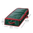 thumbnail image 3 of Christmas Daily Necessities Storage Bag Christmas Decoration Storage PE Multifunctional Organizing Bag, 3 of 7