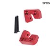 thumbnail image 1 of mmirethe 2 Pieces RC Car Main Beam Fixing Parts Model Vehicles Beams Mount Automotive Toy Modified Accessory Spare Parts Red, 1 of 6