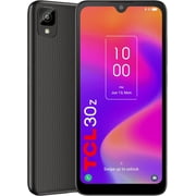 TCL 30Z | 6.1" HD+ LCD | Unlocked - Smartphone - [ 3GB RAM + 32GB ROM ]- Prime Black - Open Box