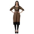 thumbnail image 3 of Moomaya Bollywood Designer Kurti WoMen's Printed Knee Length Kurta Tunic Tops, 3 of 6