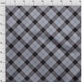 thumbnail image 3 of oneOone Cotton Poplin Fabric Tartan Check Printed Fabric 1 Yard 56 Inch Wide, 3 of 4