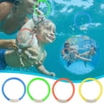 thumbnail image 2 of IROINID Diving Underwater Swimming Colorful Pool Sink RingTraining Under Water Fun Toy, 2 of 9