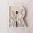 thumbnail image 1 of 5 Inch Wooden Letters for Wall Decoration – for 's Room Craft Projects Name Signs Weddings and Home, 1 of 6
