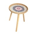 thumbnail image 4 of veasfak Table d'Appoint Table Basse Table d'Accent Rétro pour Salon Jardin Porche C, 4 of 9