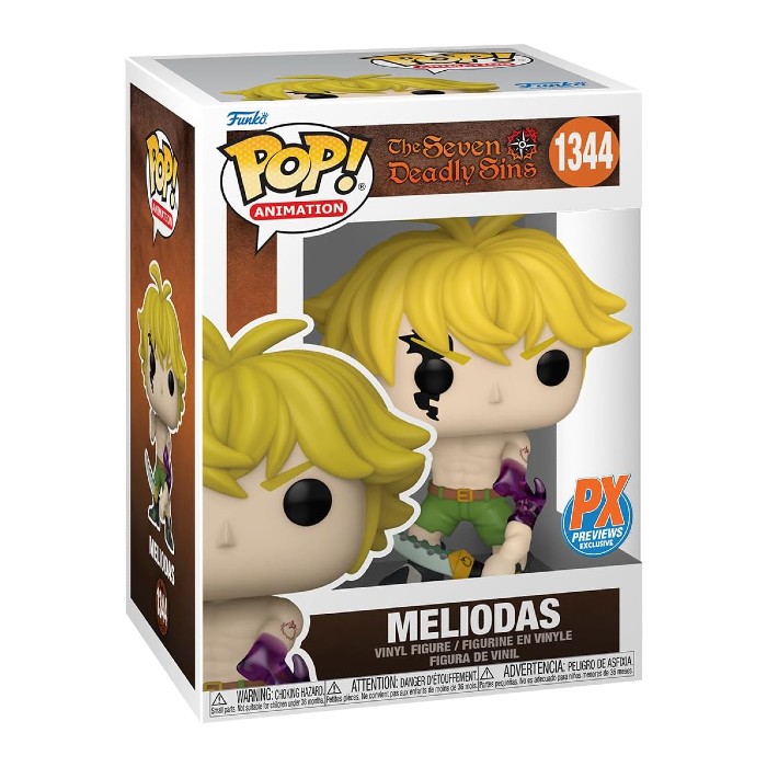 Funko Pop! Animation : les Sept Péchés Mortels 1344 - Meliodas