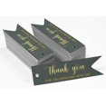 thumbnail image 2 of Inkdotpot Real Gold Foil Thank You For Celebrating With Us Bridal Shower Tags Favor Hang Paper Tags 100 Pieces, 2 of 6