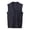 Dark Gray, variant on Men's Sweater Vest for Autumn and Winter – V Neck Pure Color Wool Collarless Knit Vest with Buckle Detail Non Hooded Basic Sleeveless Layering Top for Men