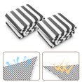 thumbnail image 3 of Yescom 2 Pack 25FT Triangle Sun Shade Sail UV Block Commercial Carpark Pool Camping Playground Outdoor Gray+White, 3 of 10