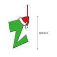 thumbnail image 2 of TopLLC Christmas Decorations Christmas Acrylic Letters Christmas Letter Ornaments Acrylic Decorations Hanging Christmas Tree Ornaments Christmas Ornaments for Party Wedding Home, 2 of 2