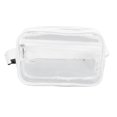 thumbnail image 2 of Waterproof PVC Clear Sling Bag, Transparent Large Capacity Adjustable Strap Chest Waist Pack For Sports Travel, 2 of 8