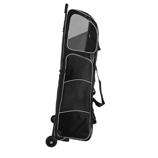 segolike Sac d'Escrime avec Roues Support Sac pour Tige de Tirage pour Passionnés Épée Noir