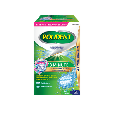 Polident 3 Minute Daily Denture Cleanser 96ct