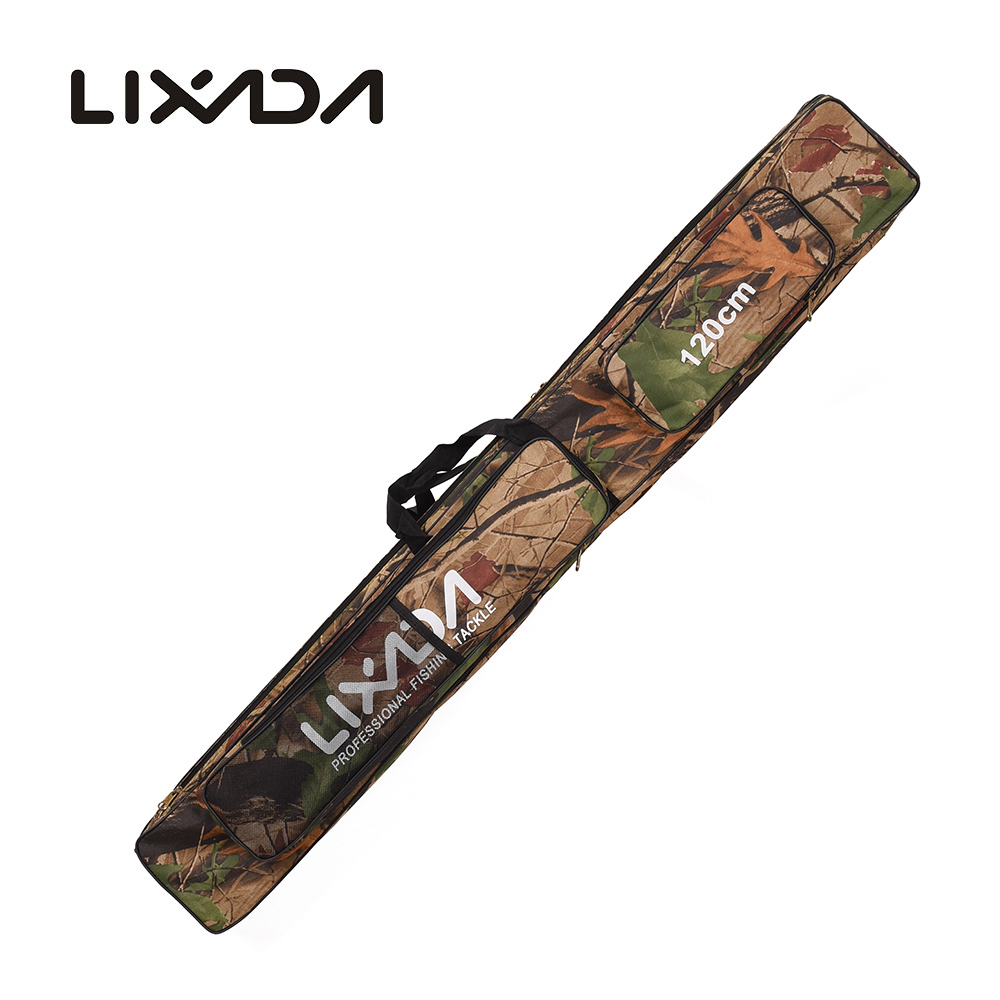 Lixada Fishing Bag Double Layer Large Capacity Fishing Rod Tackle Bag 120/150cm