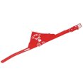 thumbnail image 1 of Dog Scarf, Pet Scarf Comfortable Wear Resisting  For Pet Dogs Red L, 1 of 8