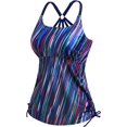 thumbnail image 2 of ORUYROP Womens Tankini Swim Top Only Tankini Bathing Suit Tops No Bottom, 2 of 6