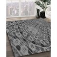 thumbnail image 3 of Ahgly Company Machine Washable Indoor Rectangle Transitional Gunmetal Gray Area Rugs, 3' x 5', 3 of 7