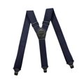 thumbnail image 3 of TISHITA Bretelles pour Hommes Robustes Ajustables Type Y Sangles Élastiques Bretelles Cachées Bleu Marine, 3 of 8