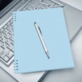 thumbnail image 1 of Wuztai Coil Notebook A5 Horizontal, Thickened Paper 8-Hole Spiral Notebook, Office Learning Journal for Teen Writing Homework Diary Gift, 1 of 2