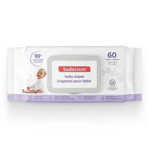 Sudocrem® Pure Water Baby Wipes - 60 Count | Sensitive Skin