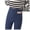 Blue, variant on GDREDA Fleece Lined Leggings Girl Thermal High Waisted Leggings Tummy Control Yoga Pants Thick Winter Tights Ski Underwear (Black,4-5 Years)