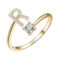 thumbnail image 1 of QIPOPIQ Clearance Rings Exquisite Fashion 26 English Alphabet Style Ring Letter Fashion Copper Ring Gifts for Her, 1 of 2