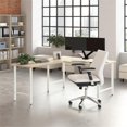 thumbnail image 2 of Hustle 60W x 30D L Shaped Computer Desk in Natural Elm - Engineered Wood, 2 of 6