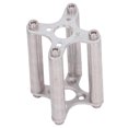 thumbnail image 2 of Brushless Motor Cross Mounting Bracket, Aluminum Alloy X Type Fixed Motor Mount Cross Holder for Replacement Silver, Easy to Install and Disassemble, Convenient for Daily, 2 of 7